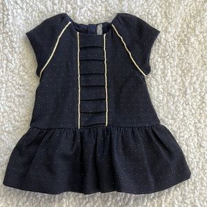 Mayoral Navy & Gold Dress